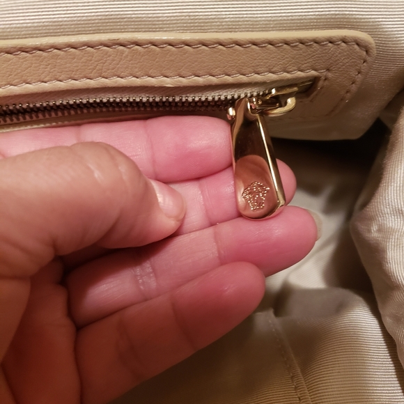 VERSACE Leather Studded Handle Bag - Picture 12 of 12